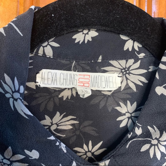 Alexa Chung X Madewell Silk Daisy Blouse - Picture 6 of 11